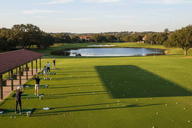 Golfanlage Übungsgelände