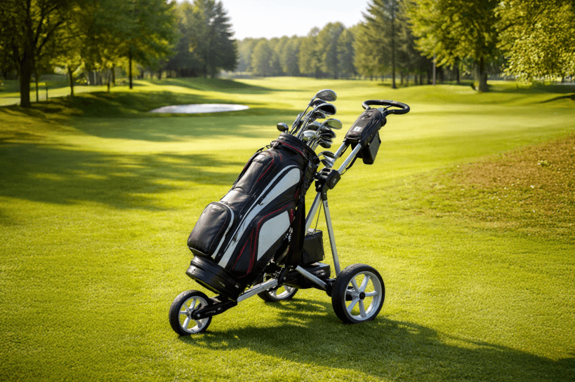 Golf Trolley im Test