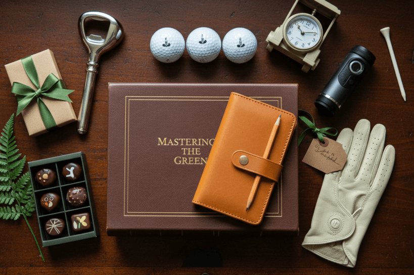 Weihnachtsgeschenk Golfer